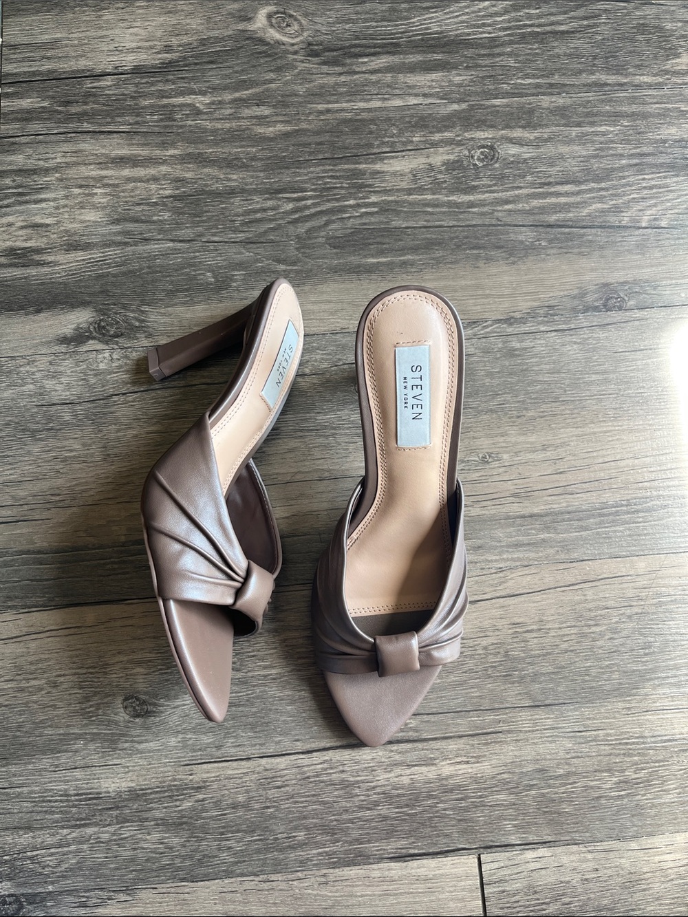 Steven New York brown heels